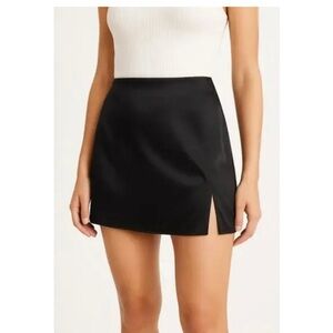 Abercrombie & Fitch Black Mini Skort